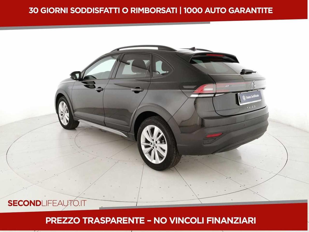 Volkswagen Volkswagen Taigo usata, con cerchi in lega leggera