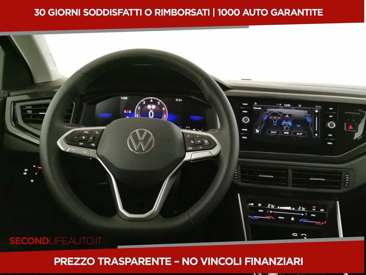 Volkswagen Volkswagen Taigo usata, con Dashboard con inserti decorativi neri