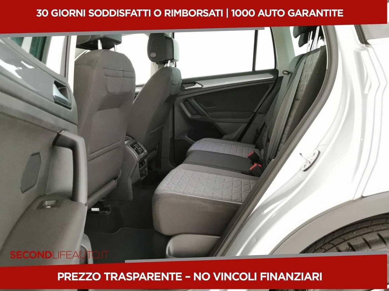 Volkswagen Volkswagen Tiguan usata, con copertura vano bagagli