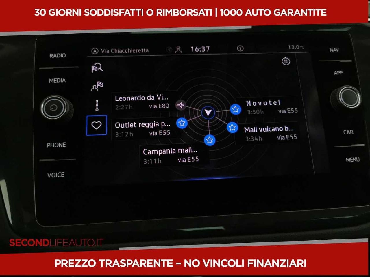 Volkswagen Volkswagen Tiguan usata, con 5 sedili