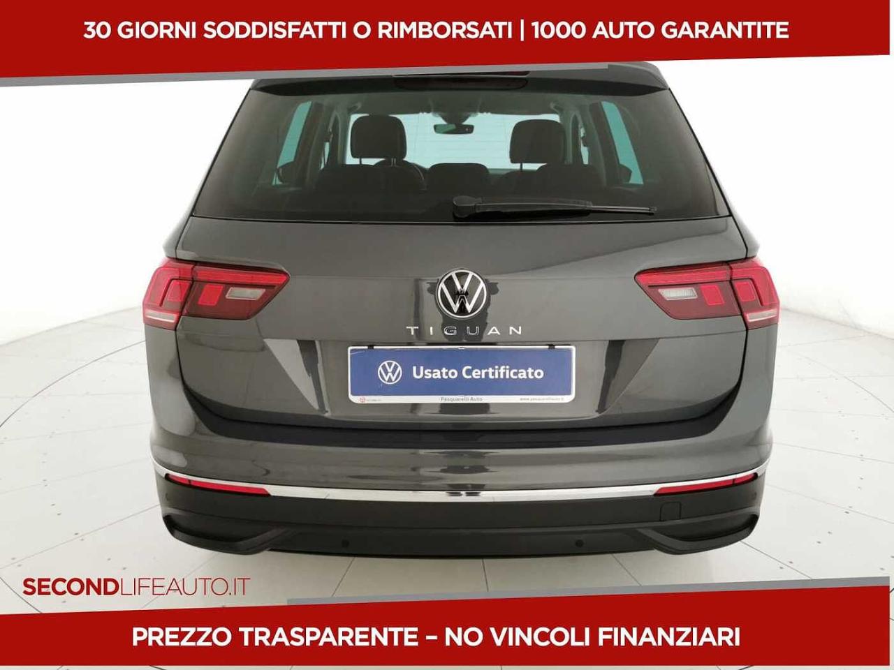Volkswagen Volkswagen Tiguan usata, con cerchi in lega leggera