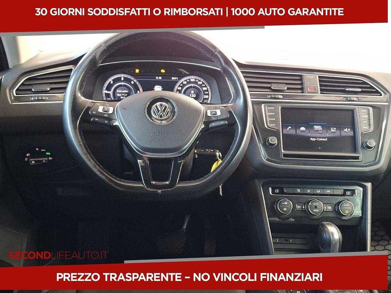 Volkswagen Volkswagen Tiguan usata, con cerchi in lega leggera