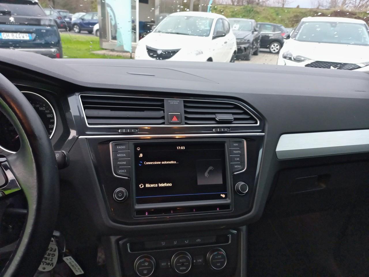 Volkswagen Volkswagen Tiguan usata, con airbag anteriore conducente, airbag anteriore passeggero con interrutore di disattivazione