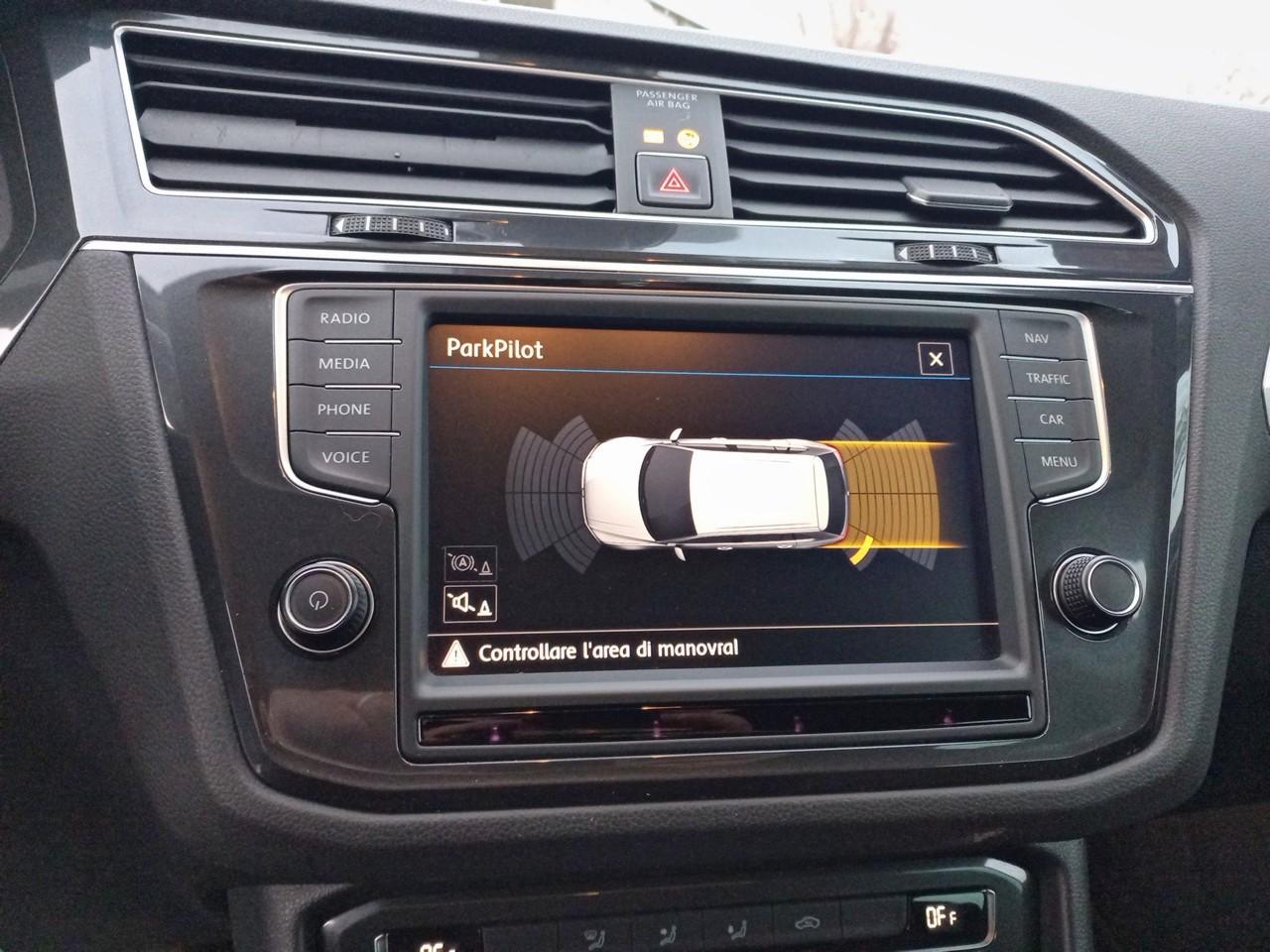 Volkswagen Volkswagen Tiguan usata, con airbag laterali a tendina ant./post.