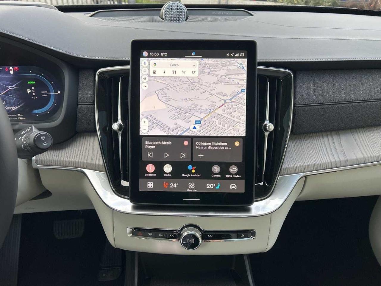 Volvo Volvo XC90 usata, con avas (audible vehicle alert system) - segnalatore acustico esterno a bassa velocità (fino a 20 km/h)