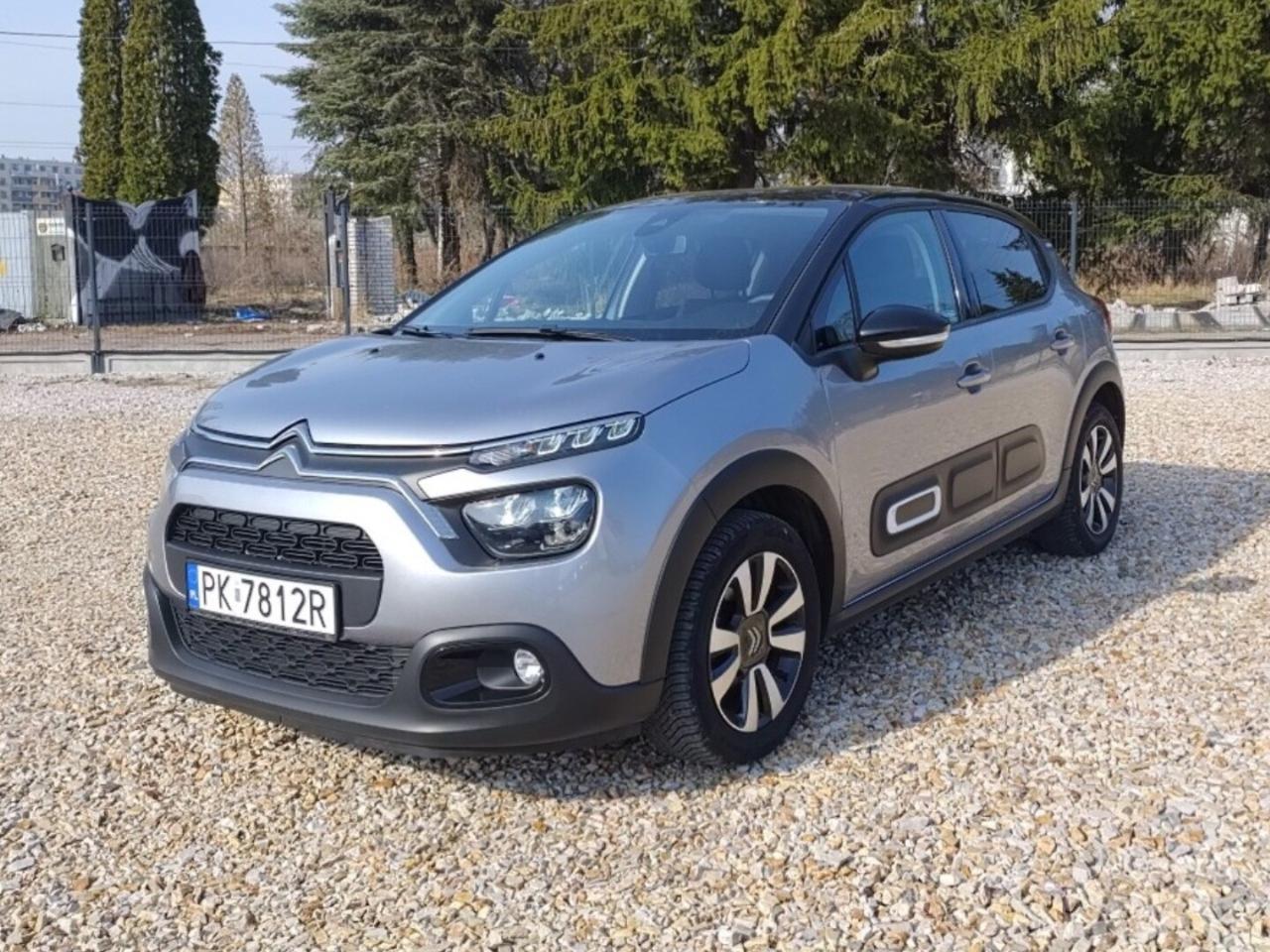 CITROEN CITROEN C3 Używany Srebrny Benzyna