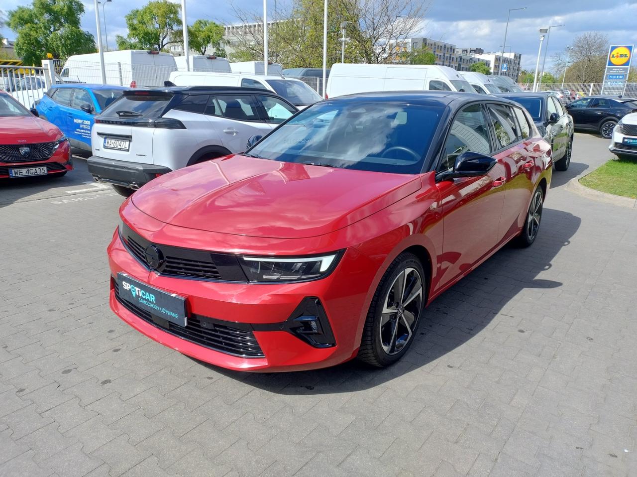 OPEL OPEL ASTRA Używany Czerwony Diesel