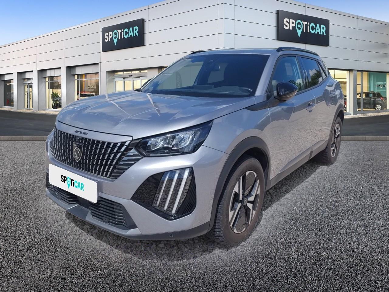 PEUGEOT PEUGEOT 2008 Używany Srebrny Benzyna
