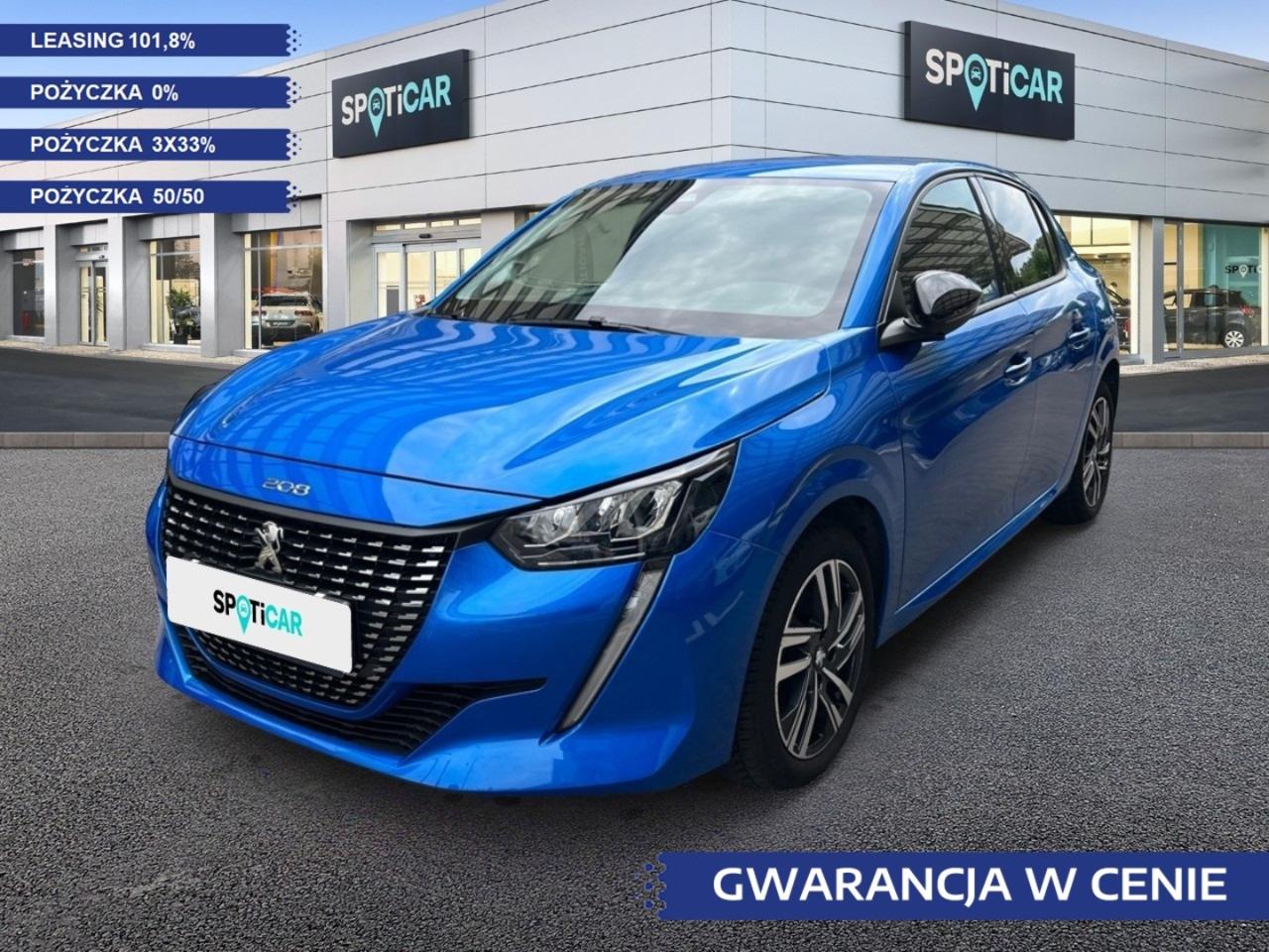 PEUGEOT PEUGEOT 208 Używany Niebieski Benzyna