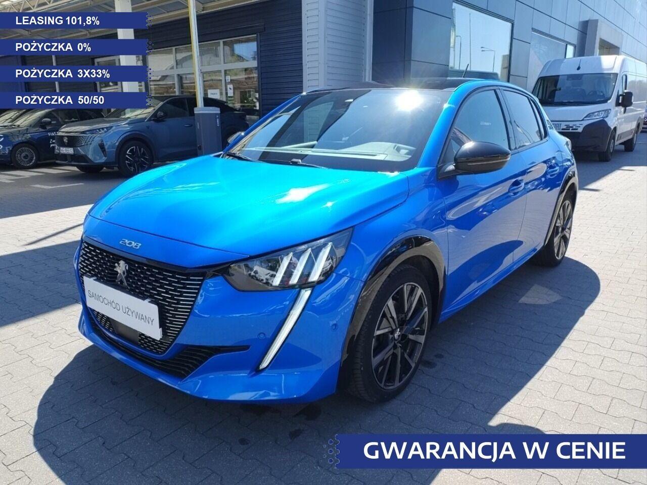 PEUGEOT PEUGEOT 208 Używany Niebieski Benzyna