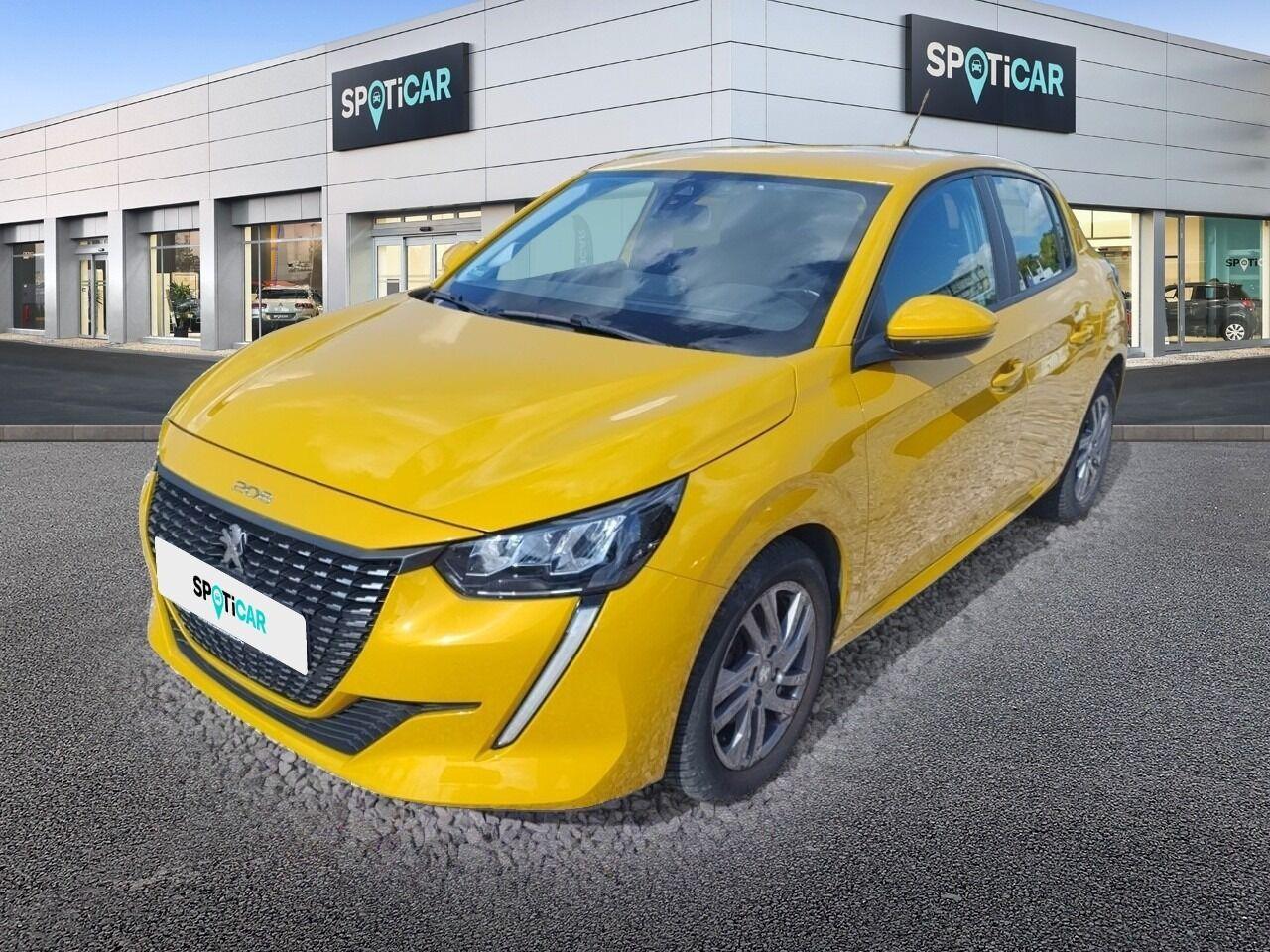 PEUGEOT PEUGEOT 208 Używany Żółty Benzyna