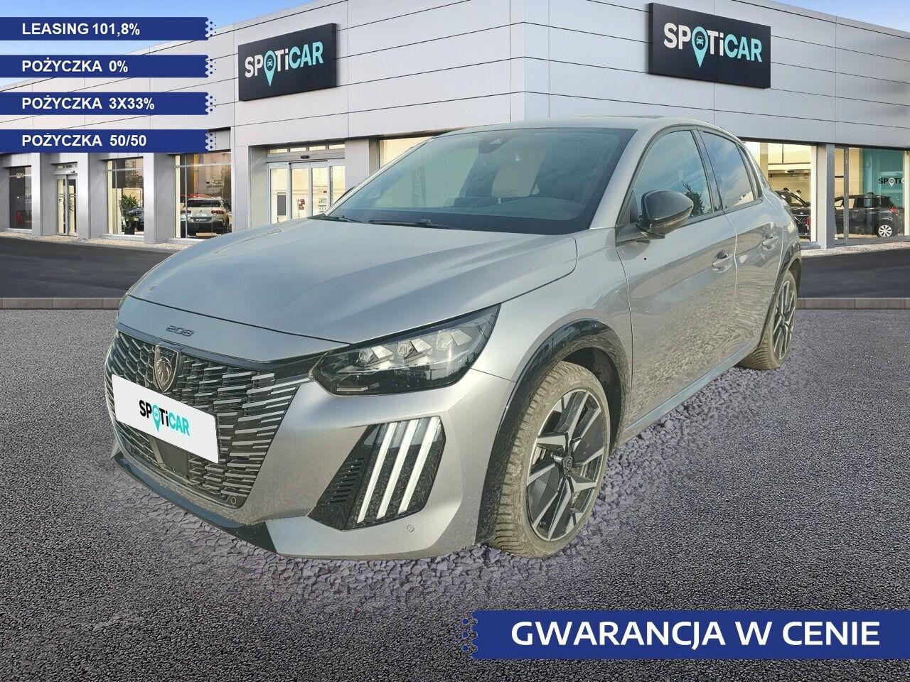 PEUGEOT PEUGEOT 208 Używany Szary Hybryda