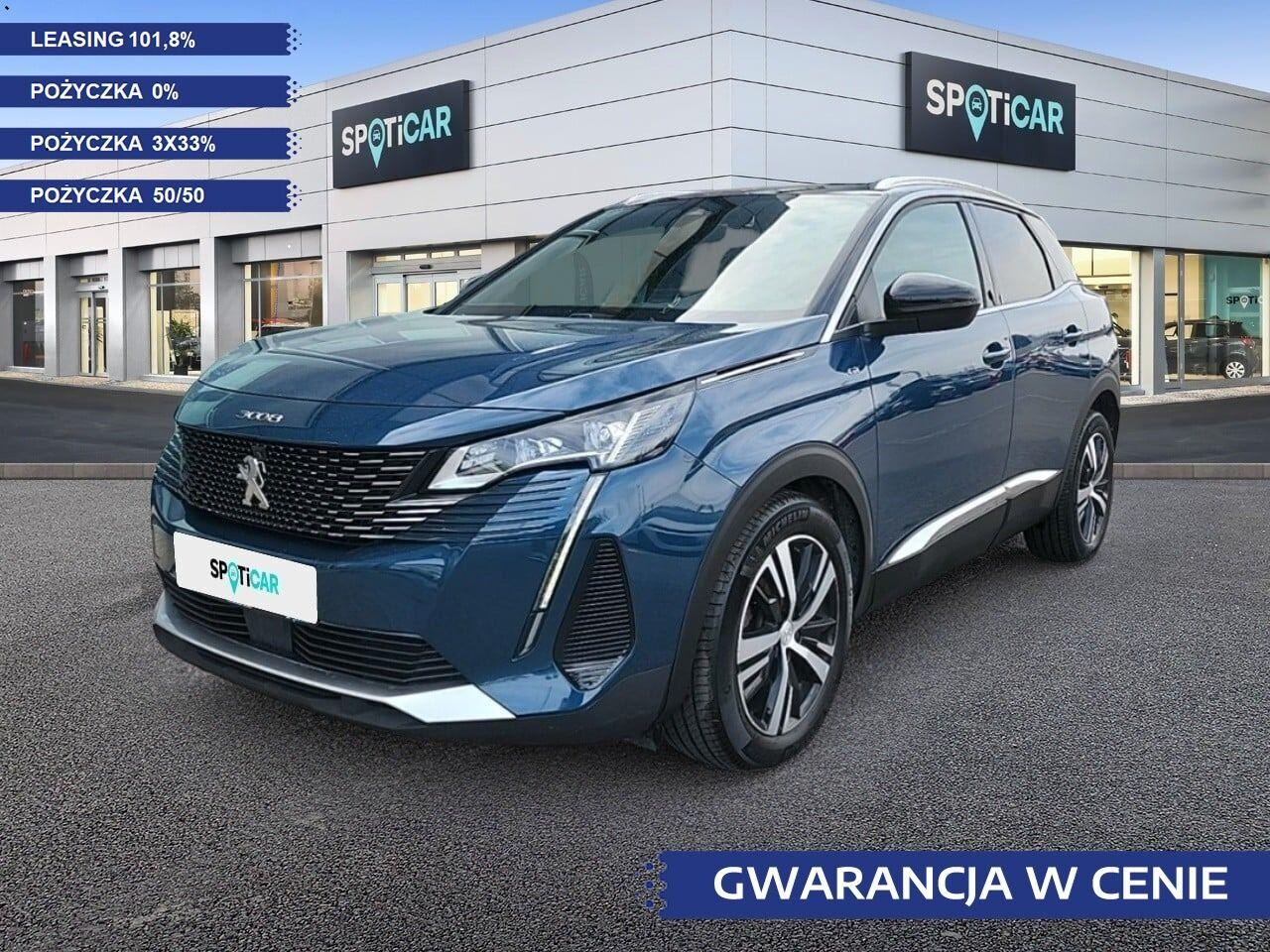 PEUGEOT PEUGEOT 3008 Używany Niebieski Benzyna