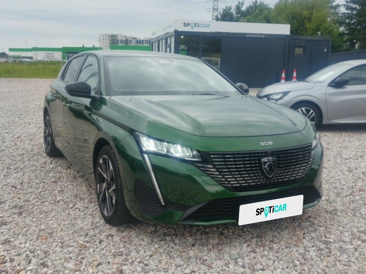 PEUGEOT PEUGEOT 308 Używany Zielony Benzyna