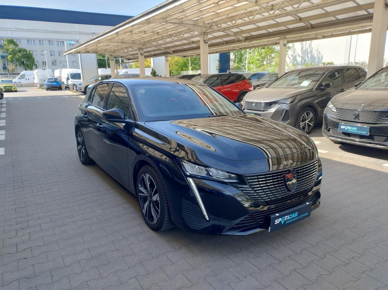 PEUGEOT PEUGEOT 308 Używany Czarny Benzyna