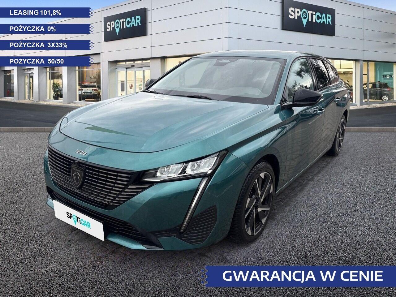 PEUGEOT PEUGEOT 308 Używany Zielony Benzyna