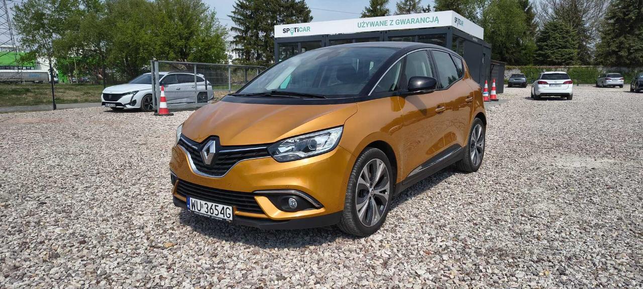RENAULT RENAULT SCENIC Używany Złoty Benzyna