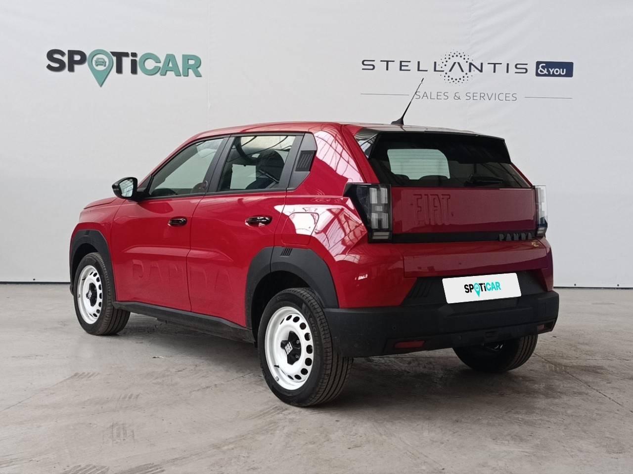fiat panda grande panda eletrico 113cv bateria 45 kwh red — photo 5