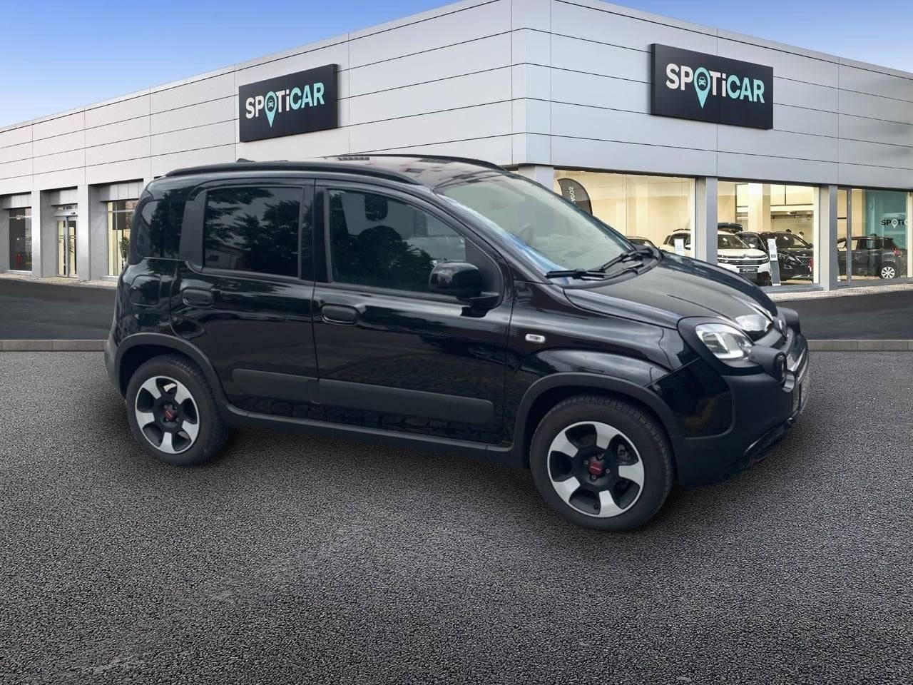 fiat panda () 1.0 hybrid 70cv red — photo 3