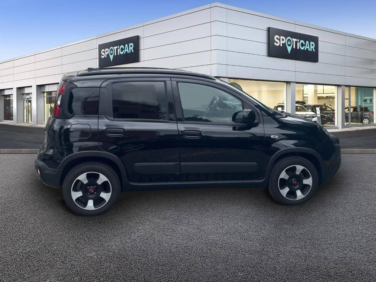 fiat panda () 1.0 hybrid 70cv red — photo 4