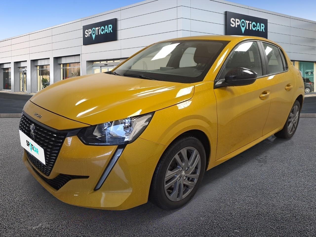 PEUGEOT PEUGEOT 208 Usado Amarelo Faro diesel 2022