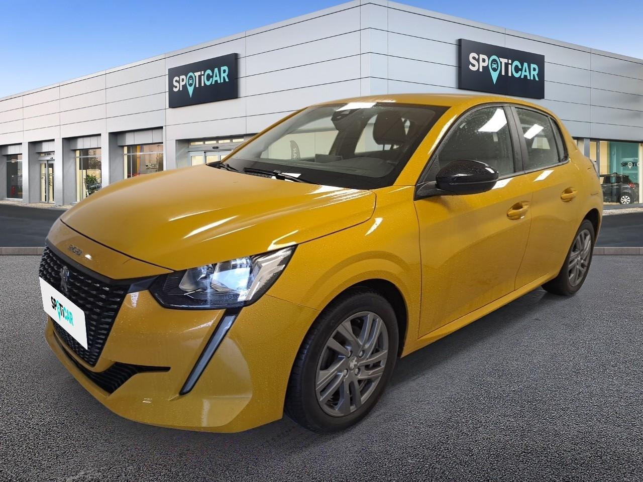 PEUGEOT PEUGEOT 208 Usado Amarelo Faro diesel 2022