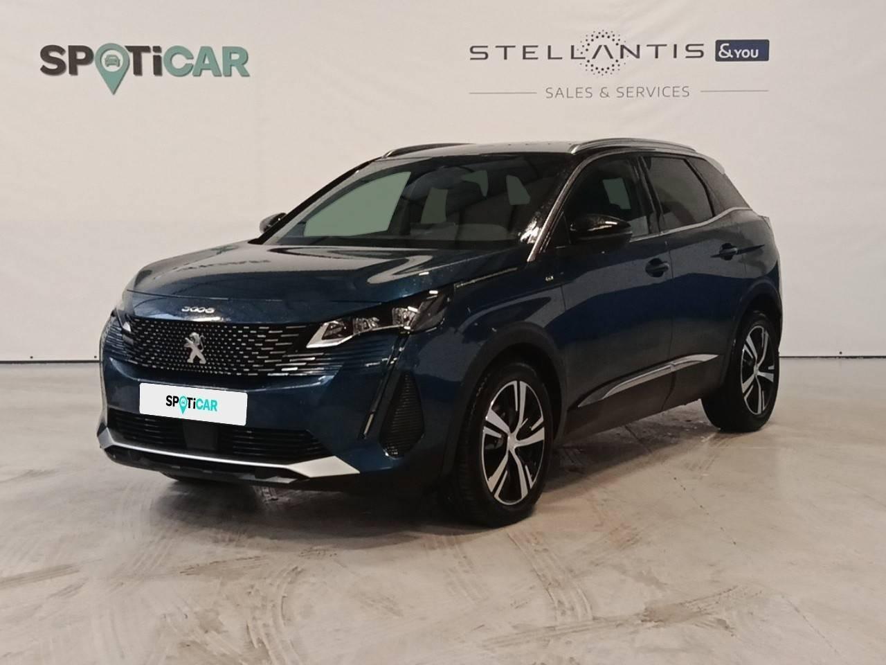 PEUGEOT PEUGEOT 3008 Usado Azul Gasóleo 2021