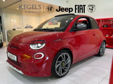 SPOTICAR Abarth 500e Cabrio Turismo 154pk Tweedehands -  Elektrisch Red - Turnhout - 1200376058_1