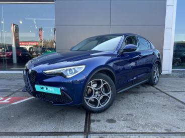 SPOTICAR Alfa Romeo Stelvio Sprint 160pk Occasions - Berline Diesel Blue - Turnhout - 1200371221_1