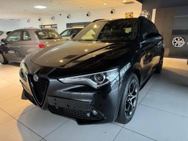 SPOTICAR Alfa Romeo Stelvio Sprint Tweedehands - Berline Diesel Black - Herstal - 1200372178_1