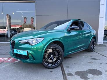 SPOTICAR Alfa Romeo Stelvio Quadrifoglio 510pk Occasions - Berline Essence Green - Turnhout - 1200372699_1