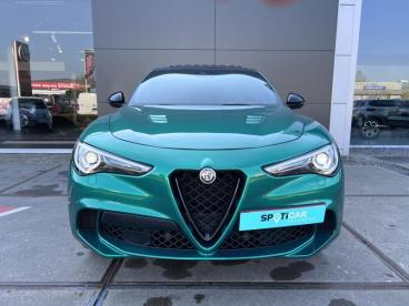 SPOTICAR Alfa Romeo Stelvio Quadrifoglio 510pk Occasions - Berline Essence Green - Turnhout - 1200372699_2