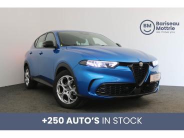 SPOTICAR Alfa Romeo Tonale Sprint *harman Kardon*leder*dab*gps*camera+sensore Tweedehands -  Hybrid Bleu - Ieper - 400364712_1