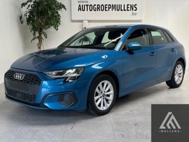 SPOTICAR Audi A3 30 Tfsi Sportback Navi + Alu Velgen + Parkpilot + Occasions - Berline Essence Bleu - Halen - 1200369865_1