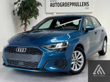 SPOTICAR Audi A3 30 Tfsi Sportback Navi + Alu Velgen + Parkpilot + Occasions - Berline Essence Bleu - Halen - 1200369865_2