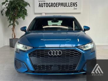 SPOTICAR Audi A3 30 Tfsi Sportback Navi + Alu Velgen + Parkpilot + Occasions - Berline Essence Bleu - Halen - 1200369865_3
