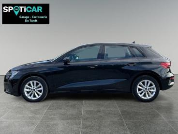 SPOTICAR Audi A3 30tfsi Attraction 110 Pk Occasions - Berline Essence Noir - Erpe-mere - 1200370526_2