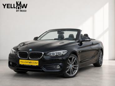 SPOTICAR Bmw Serie 2 Ia Cabrio / Sport Line Tweedehands - Berline Benzine Black - Libramont-chevigny - 1200378406_1