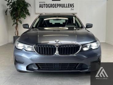 SPOTICAR Bmw Serie 3 18d Aut 150 Pk  + Led + Navi + Zetelverwarming Occasions - Berline Diesel Gris - Halen - 1200369846_2