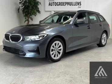SPOTICAR Bmw Serie 3 18d Aut 150 Pk  + Led + Navi + Zetelverwarming Occasions - Berline Diesel Gris - Halen - 1200369846_4
