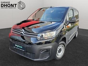 SPOTICAR Citroën Berlingo Cargo L1h1 - 1.5 Diesel Manueel 6 - 100pk Tweedehands - Monospace Diesel Noir - Deinze - 400363533_1