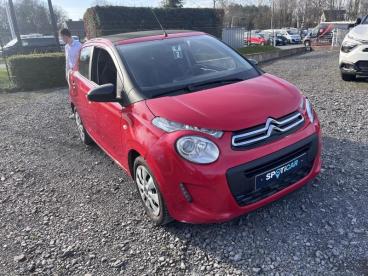 SPOTICAR Citroën C1 Airscape Es 72 Occasions - Citadine Essence Red - Mouscron/moeskroen - 1200371889_2
