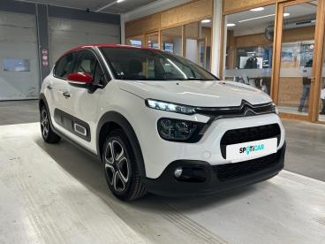 SPOTICAR Citroën C3 3 1.2 Puretech 83 S&s Man Shine Tweedehands - Citadine Benzine Wit - Wijnegem - 1200360544_3