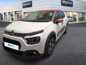SPOTICAR Citroën C3 3 1.2 Puretech 83 S&s Man Shine Occasions - Citadine Essence Blanc - Drogenbos - 1200363887_1