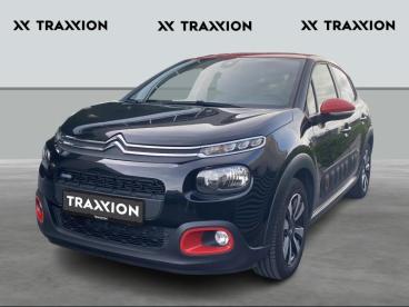 SPOTICAR Citroën C3 1.2 Pt 83 Man5 Shine Occasions - Citadine Essence Black - Tielt - 1200372334_1