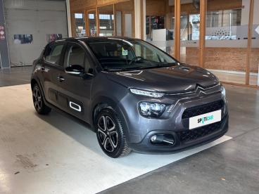 SPOTICAR Citroën C3 3 1.2 Puretech 110 S&s Man6 Shine Occasions - Citadine Essence Grijs - Wijnegem - 1200373511_3