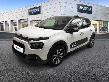 SPOTICAR Citroën C3 3 1.2 Puretech 83 S&s Man Shine Occasions - Citadine Essence Blanc - Drogenbos - 1200374960_1