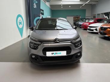 SPOTICAR Citroën C3 3 1.2 Puretech 83 S&s Man Shine Occasions - Citadine Essence Gris - Drogenbos - 1200375882_2