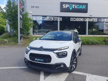SPOTICAR Citroën C3 1.2 Turbo Shine Boite Auto 110ch Occasions - Citadine Essence Blanc - Marcinelle - 400377810_1