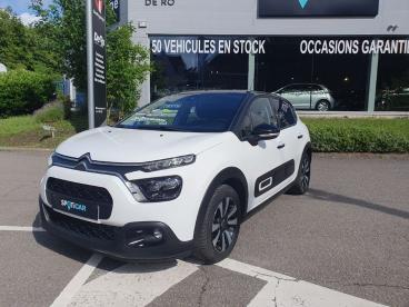 SPOTICAR Citroën C3 1.2 Turbo Shine Boite Auto 110ch Occasions - Citadine Essence Blanc - Marcinelle - 400377810_3